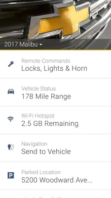 myChevrolet android App screenshot 4